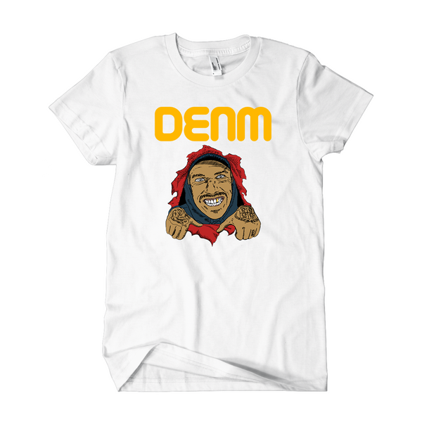 Bones Tee (White) – Denm Store