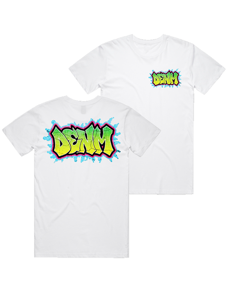 Graffiti Logo Tee (White)